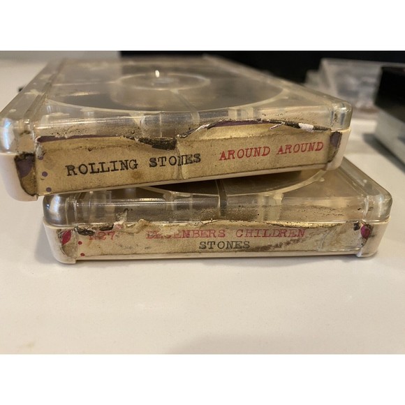 Rare Vintage Music Varies Tape Format From Rare Rolling Stones To Elvis Presley - Picture 3 of 7